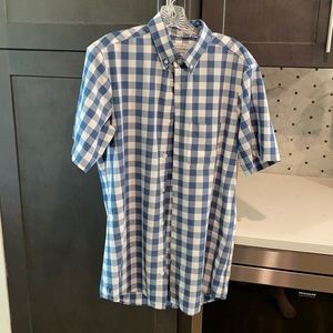 Men’s short sleeve Mizzen + Main button down